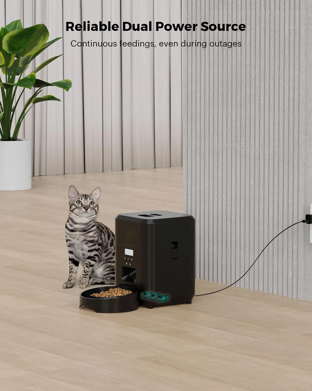 Smart Pet Feeder Automatic Cat Feeder Dog Slow Food Machine With Timed Quantitative Automatic Cat Food Dispenser Cat Dog Bowl Smart Pet Feeder Automatic Cat Feeder Dog Slow Food Machine With Timed Quantitative Automatic Cat Food Dispenser Cat Dog Bowl - Image 13