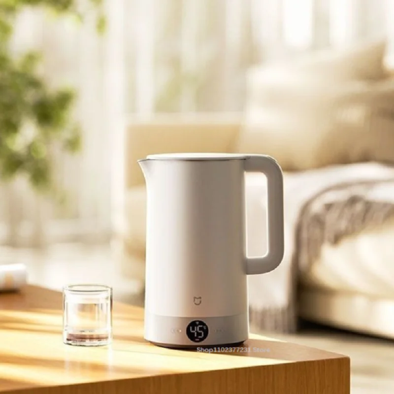 Neuer Mijia Wasserkocher Mit Konstanter Temperatur 3 Pro, 24-Stunden-Isolierung, 316L Edelstahl, 1800W Schnellheizung, 2L, Mihome App Neuer Mijia Wasserkocher Mit Konstanter Temperatur 3 Pro, 24-Stunden-Isolierung, 316L Edelstahl, 1800W Schnellheizung, 2L, Mihome App - Image 5