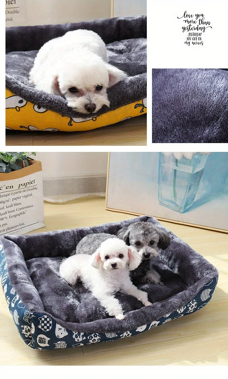 Pet Dog Bed, Sofa Cushion, Seasonal Pet Supplies, Soft And Comfortable Supplies, Large, Medium, And Small Household Cat Beds Pet Dog Bed, Sofa Cushion, Seasonal Pet Supplies, Soft And Comfortable Supplies, Large, Medium, And Small Household Cat Beds - Image 19