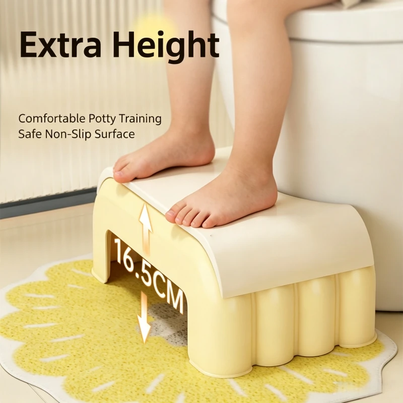 Anti Slip Toilet Stool Squat Adult Bathroom Footstool 16.5Cm Heavy Duty Squatting Step Foot Potty Mat For Pooping Rest Posture Anti Slip Toilet Stool Squat Adult Bathroom Footstool 16.5Cm Heavy Duty Squatting Step Foot Potty Mat For Pooping Rest Posture