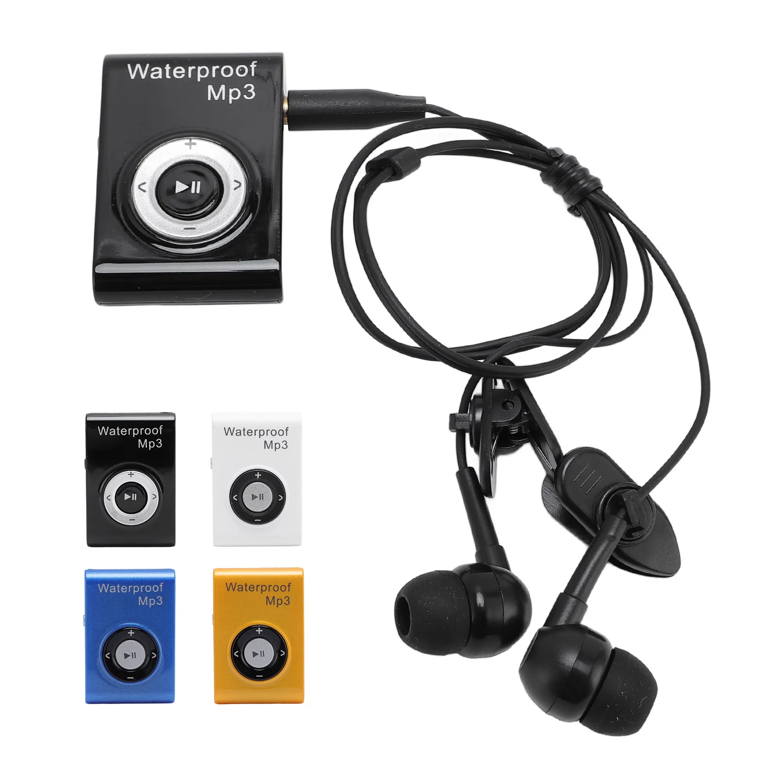 Wasserdichter Mp3-Player 8 Gb Mit Kopfhörern – Ipx8, Verschiedene Klangformate Für Schwimmen, Laufen &Amp; Sport Wasserdichter Mp3-Player 8 Gb Mit Kopfhörern – Ipx8, Verschiedene Klangformate Für Schwimmen, Laufen &Amp; Sport - Image 2
