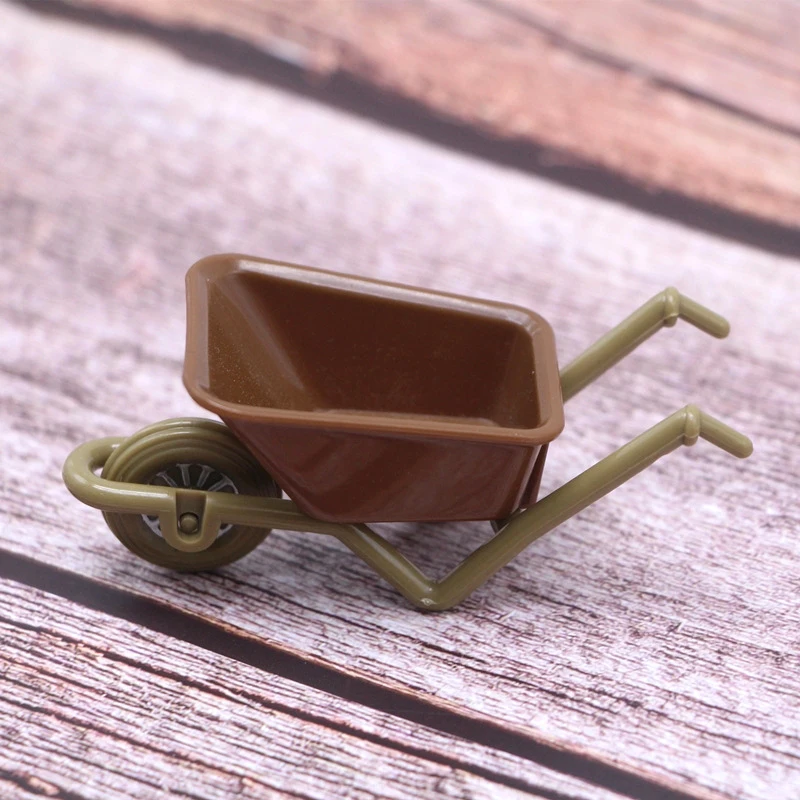 1Pc 1:12 Dollhouse Miniature Cart Trolley Mini Trailer Farm Tool Model Garden Furniture Decor Toy 1Pc 1:12 Dollhouse Miniature Cart Trolley Mini Trailer Farm Tool Model Garden Furniture Decor Toy - Image 8