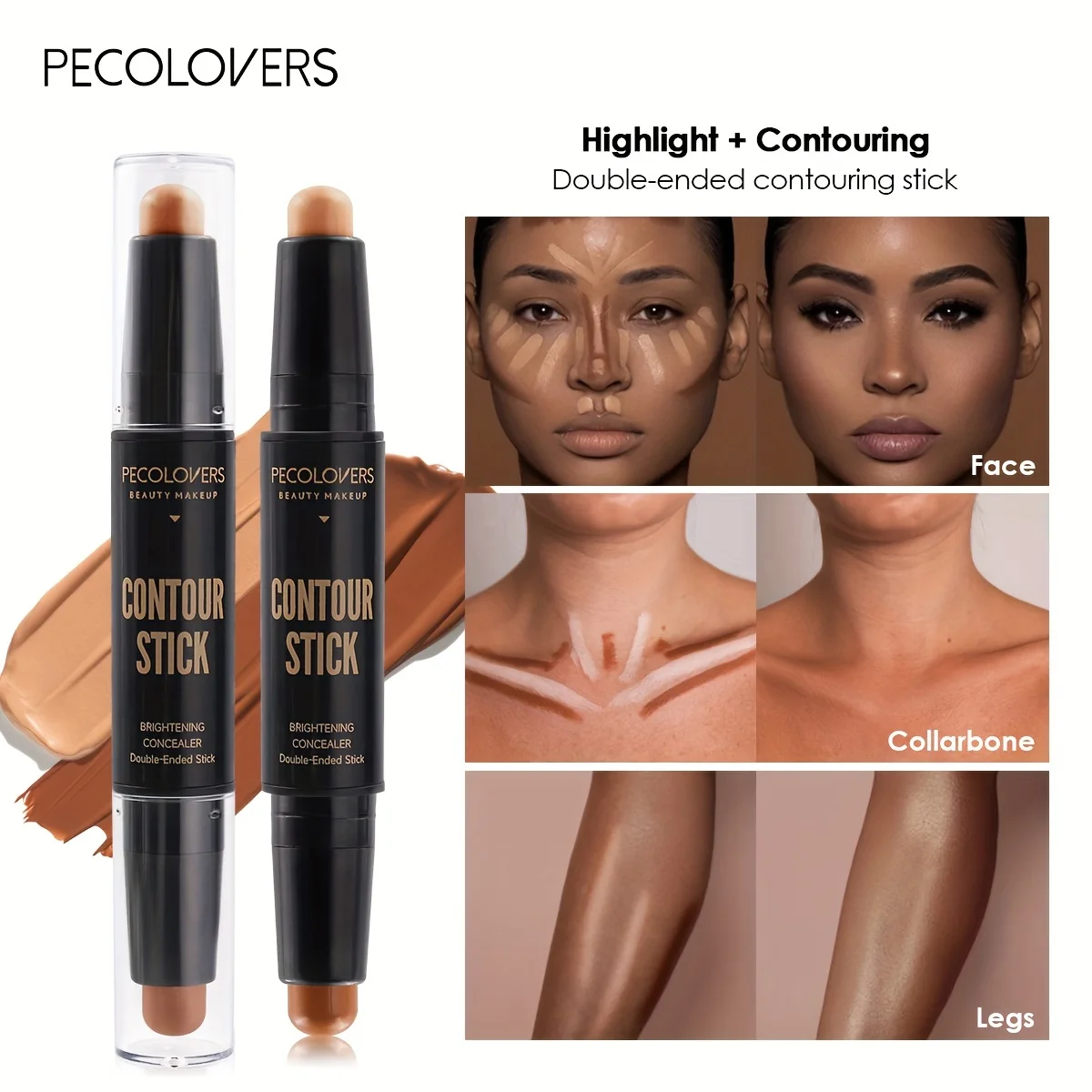 Face Concealer Contouring For Face Bronzer Beauty Contour Makeup Base Foundation Cream For Women'S Cosmetics New Face Concealer Contouring For Face Bronzer Beauty Contour Makeup Base Foundation Cream For Women'S Cosmetics New - Image 5