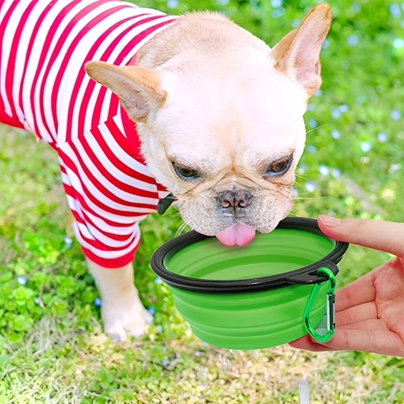 Portable Pet Food Bowl Durable Tpr Bowl Cat And Dog Food Pet Silicone Collapsible Bowl Portable Travel Outdoor Water Food Bowl Portable Pet Food Bowl Durable Tpr Bowl Cat And Dog Food Pet Silicone Collapsible Bowl Portable Travel Outdoor Water Food Bowl - Image 4