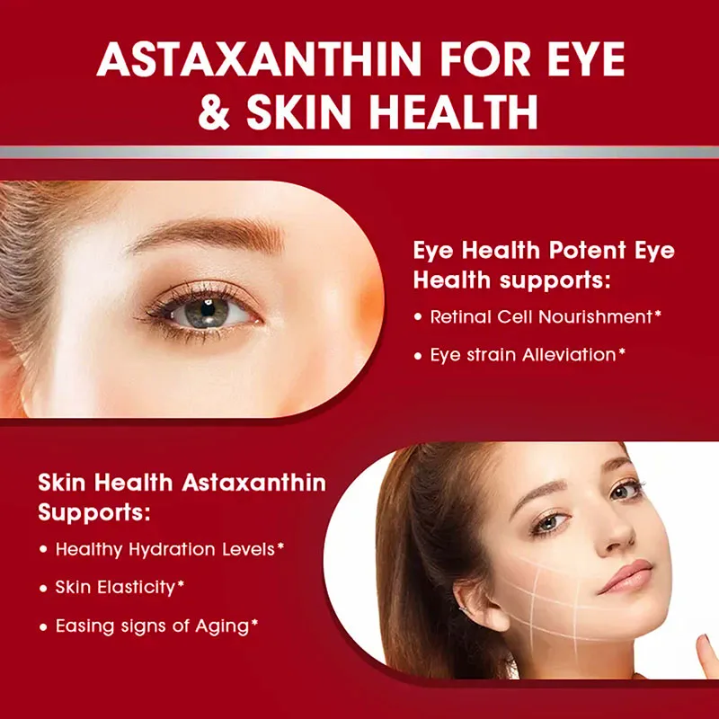 Astaxanthin 24Mg - Promotes Cardiovascular Health &Amp; Accelerates Metabolism Supporting Eye, Joint &Amp; Skin Health Astaxanthin 24Mg - Promotes Cardiovascular Health &Amp; Accelerates Metabolism Supporting Eye, Joint &Amp; Skin Health - Image 5