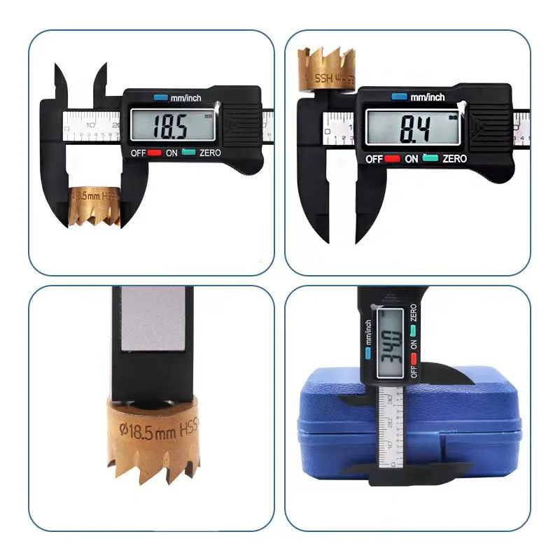 150Mm 100Mm Elektronischer Digitaler Messschieber Kohlefaser Zifferblatt Messschieber Mikrometer Messwerkzeug Digitales Lineal 150Mm 100Mm Elektronischer Digitaler Messschieber Kohlefaser Zifferblatt Messschieber Mikrometer Messwerkzeug Digitales Lineal - Image 4