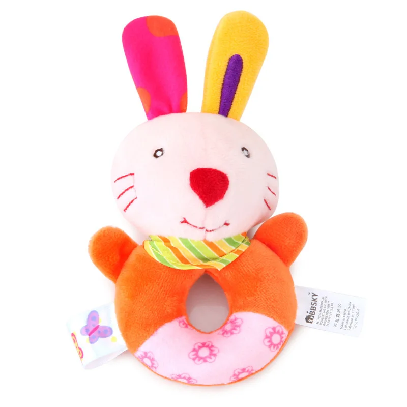 Baby Plush Rattle Cartoon Animals Crib Mobile Bed Bell Toys 0-12 Months Infant Toddler Early Educational Toy For Newborn Gifts Baby Plush Rattle Cartoon Animals Crib Mobile Bed Bell Toys 0-12 Months Infant Toddler Early Educational Toy For Newborn Gifts - Image 11