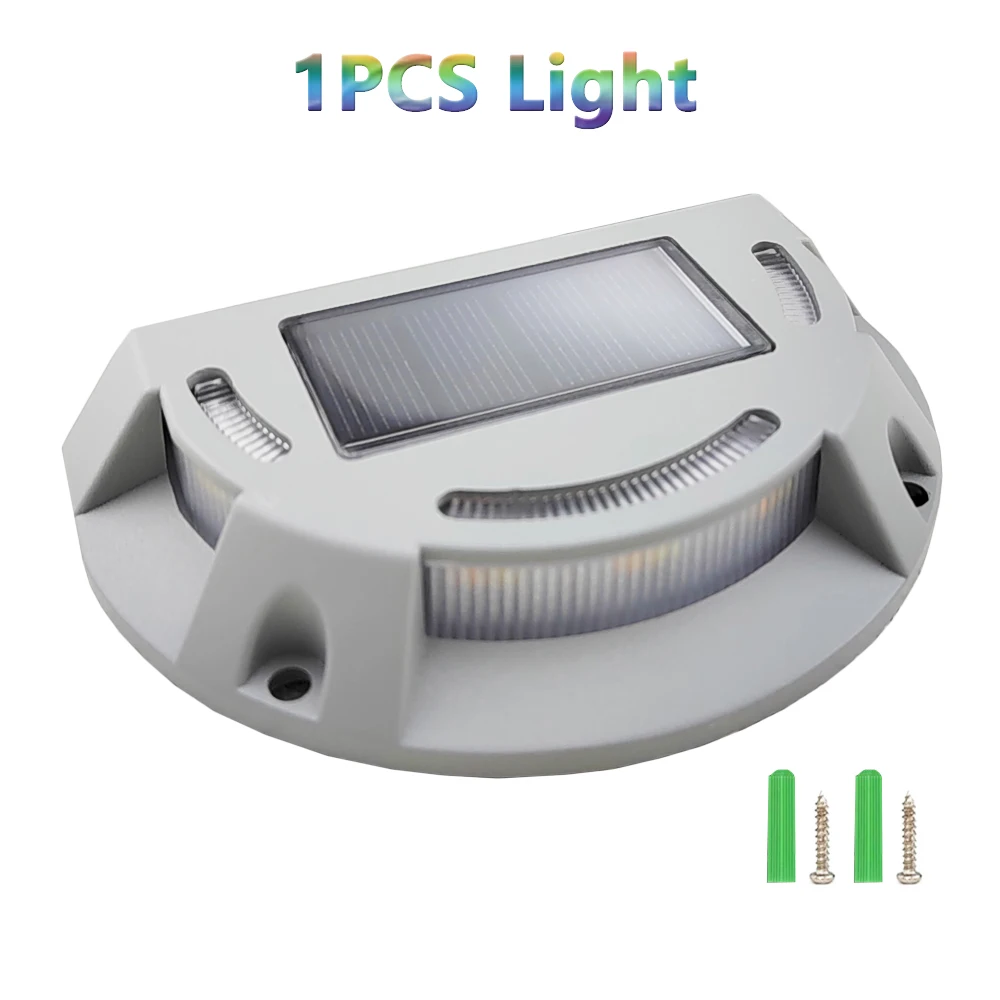 Led Solar Licht Im Freien Wasserdichte Garten Deck Treppen Licht Solar Stud Auffahrt Pathway Schritt Boden Dock Rasen Landschaft Beleuchtung Led Solar Licht Im Freien Wasserdichte Garten Deck Treppen Licht Solar Stud Auffahrt Pathway Schritt Boden Dock Rasen Landschaft Beleuchtung - Image 8