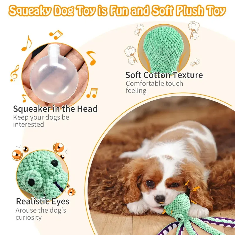 Haustier Plüsch Spielzeug Katze Hund Stimme Octopus Shell Puzzle Spielzeug Biss Beständig Interaktive Haustier Hund Zähne Reinigung Kauen Spielzeug Pet Liefert Haustier Plüsch Spielzeug Katze Hund Stimme Octopus Shell Puzzle Spielzeug Biss Beständig Interaktive Haustier Hund Zähne Reinigung Kauen Spielzeug Pet Liefert - Image 3