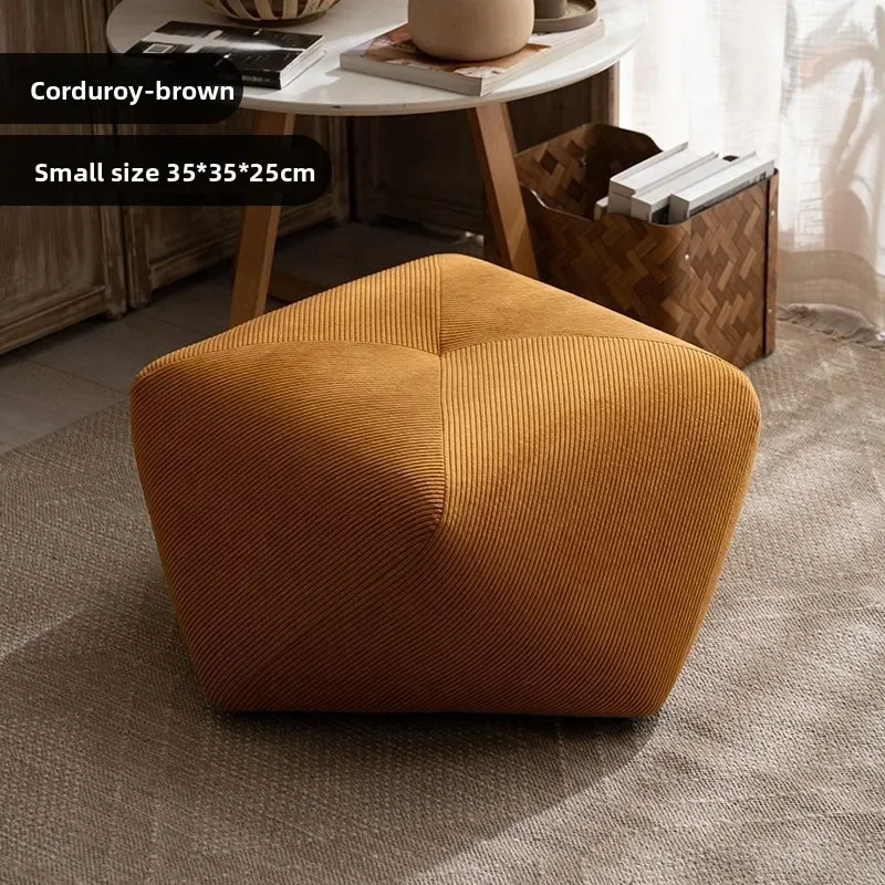 Solid Wood Octagonal Stool For Home Use, Shoe Changing Sofa, Footrest, Low Stool, Makeup Seat, Pedestal Solid Wood Octagonal Stool For Home Use, Shoe Changing Sofa, Footrest, Low Stool, Makeup Seat, Pedestal - Image 9