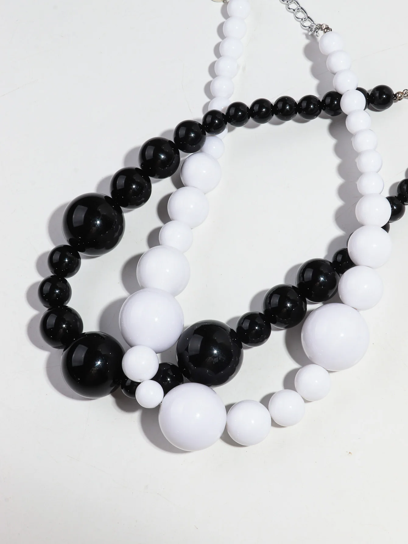 Neue Übertriebene Große Runde Perlen Halsband Halskette Für Frauen Punk Gothic Handgemachte Aussage Halskette Party Schmuck Geschenk Kragen Neue Übertriebene Große Runde Perlen Halsband Halskette Für Frauen Punk Gothic Handgemachte Aussage Halskette Party Schmuck Geschenk Kragen - Image 3