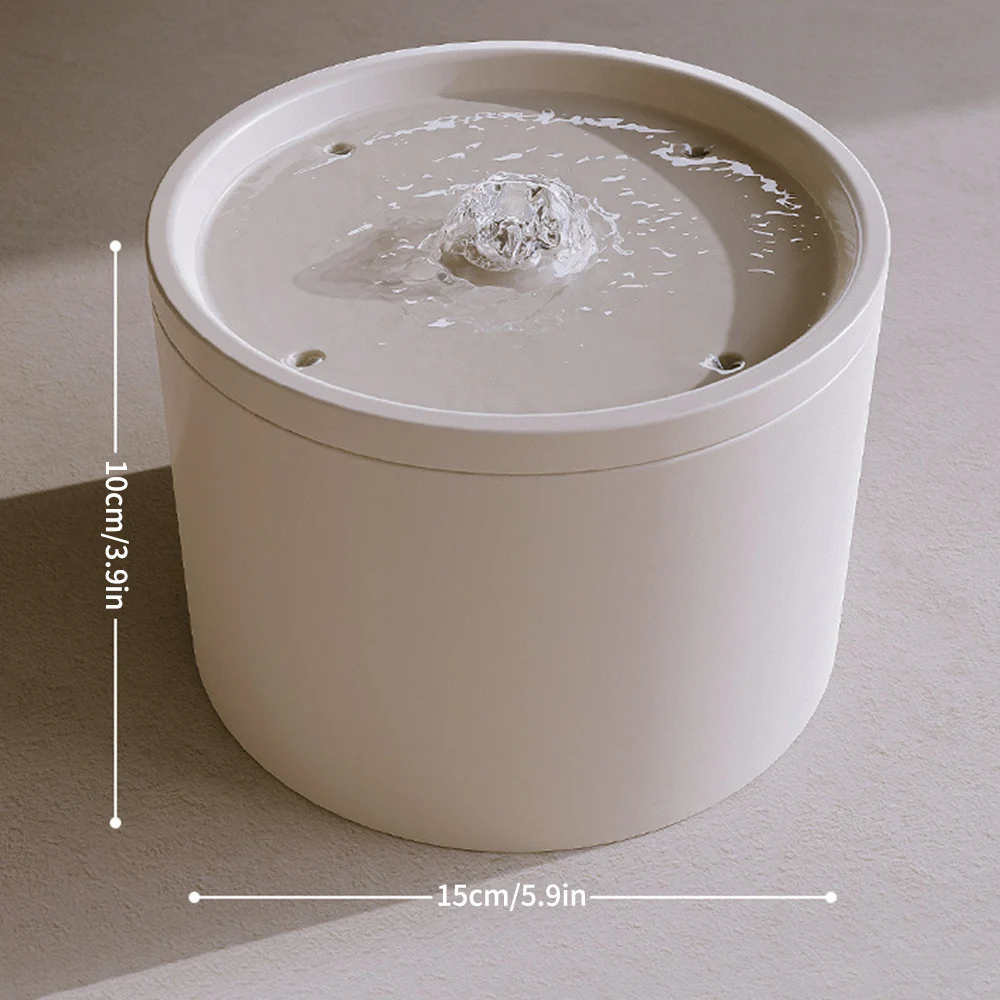 Water Dispenser Cat Automatic Water Dispenser, Pet Ceramic Bowl, Dog Bowl Water Dispenser, Circulation And Flow Water Dispenser Cat Automatic Water Dispenser, Pet Ceramic Bowl, Dog Bowl Water Dispenser, Circulation And Flow - Image 5