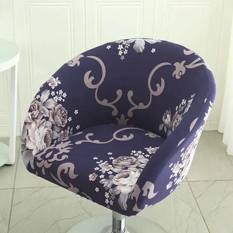 Semi-Circular Chair Cover Elastic Dining Chairs Slipcovers Accent Curved Chairs Dustproof Covers Armchair Seat Case Home Decor Semi-Circular Chair Cover Elastic Dining Chairs Slipcovers Accent Curved Chairs Dustproof Covers Armchair Seat Case Home Decor - Image 8