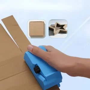 DIY Kartonschneidewerkzeug mit scharfer Klinge