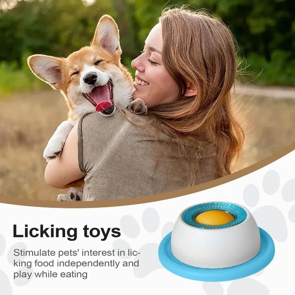 Neue Interaktive Leckspielzeuge Für Haustiere Fördern Die Zahngesundheit, Selbstberuhigende Snackschale, Trainings-Slow-Feeder Für Hunde Und Katzen Neue Interaktive Leckspielzeuge Für Haustiere Fördern Die Zahngesundheit, Selbstberuhigende Snackschale, Trainings-Slow-Feeder Für Hunde Und Katzen - Image 2