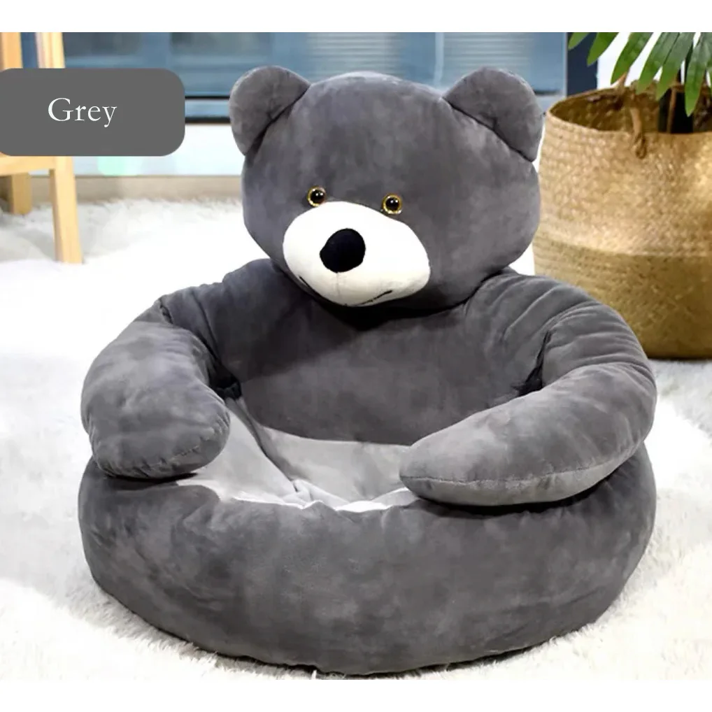 Niedliches Bären-Sofa, Halbgeschlossenes Bären-Haustier-Hundebett, Ultraweiches Katzenbett, Abnehmbares Plüsch-Welpenbett, Winter-Warme Schlafbettmatte Niedliches Bären-Sofa, Halbgeschlossenes Bären-Haustier-Hundebett, Ultraweiches Katzenbett, Abnehmbares Plüsch-Welpenbett, Winter-Warme Schlafbettmatte - Image 5