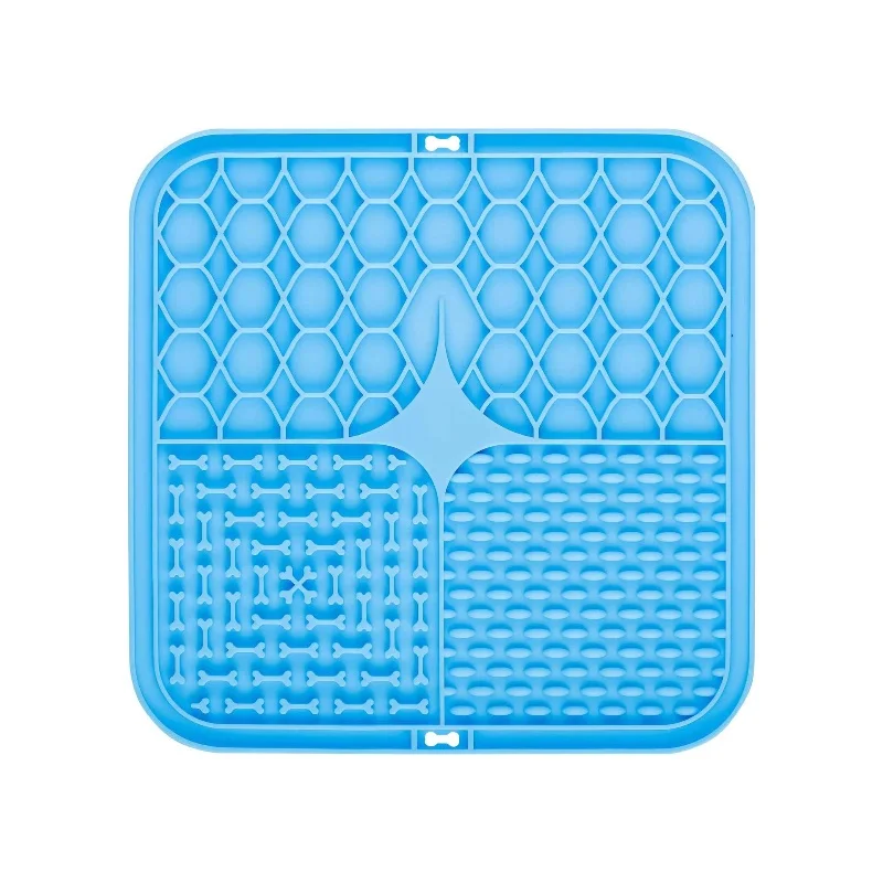 Pet Lick Silikon Matte Hunde Haustier Slow Food Platte Für Hund Baden Ablenkung Silikon Hund Sauger Futter Training Hund Feeder Liefert Pet Lick Silikon Matte Hunde Haustier Slow Food Platte Für Hund Baden Ablenkung Silikon Hund Sauger Futter Training Hund Feeder Liefert - Image 12