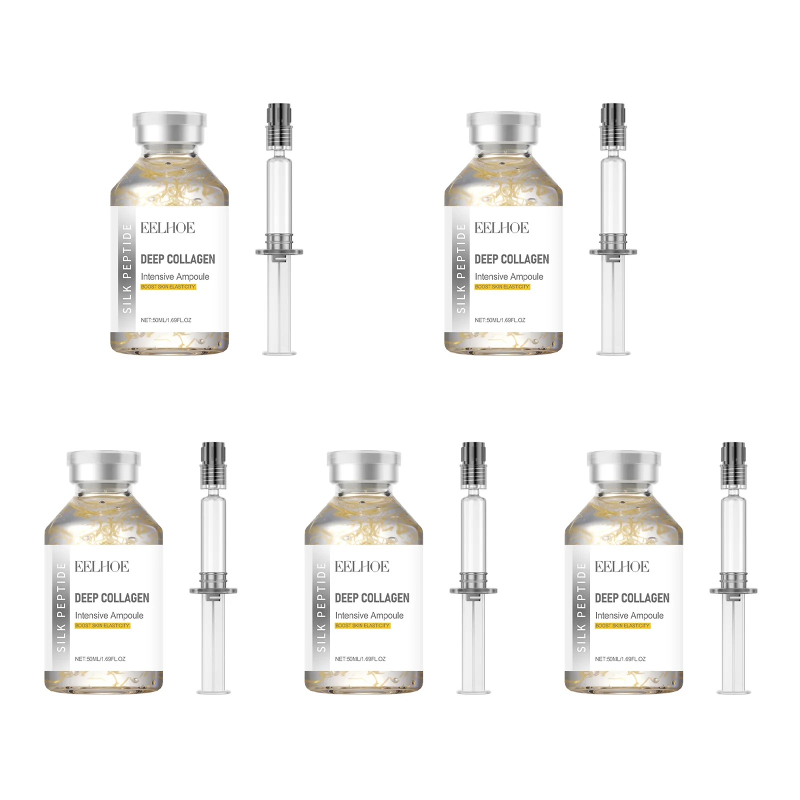 Seidenpeptid Intensiv-Lifting-Ampulle Tiefenwirksames Kollagen-Revitalisierungs-Essenz Gesichtsstraffendes Glättendes Anti-Aging-Serum Seidenpeptid Intensiv-Lifting-Ampulle Tiefenwirksames Kollagen-Revitalisierungs-Essenz Gesichtsstraffendes Glättendes Anti-Aging-Serum - Image 9