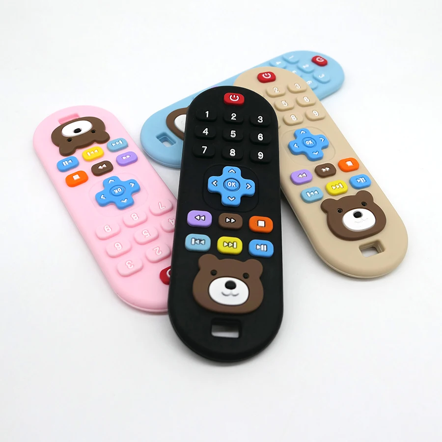 1/4Pcs Children'S Teething Remote Control Silicone Material Baby Teething Toys Simulation Remote Control Toys Teething Teether 1/4Pcs Children'S Teething Remote Control Silicone Material Baby Teething Toys Simulation Remote Control Toys Teething Teether