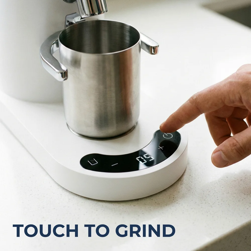 Rouny Kabelloser Tragbarer Wiederaufladbarer Kaffeemühle Für Zuhause &Amp; Reisen, 60 Einstellungen, 41Mm Edelstahl-Mahlwerk, Led-Touch Rouny Kabelloser Tragbarer Wiederaufladbarer Kaffeemühle Für Zuhause &Amp; Reisen, 60 Einstellungen, 41Mm Edelstahl-Mahlwerk, Led-Touch - Image 2