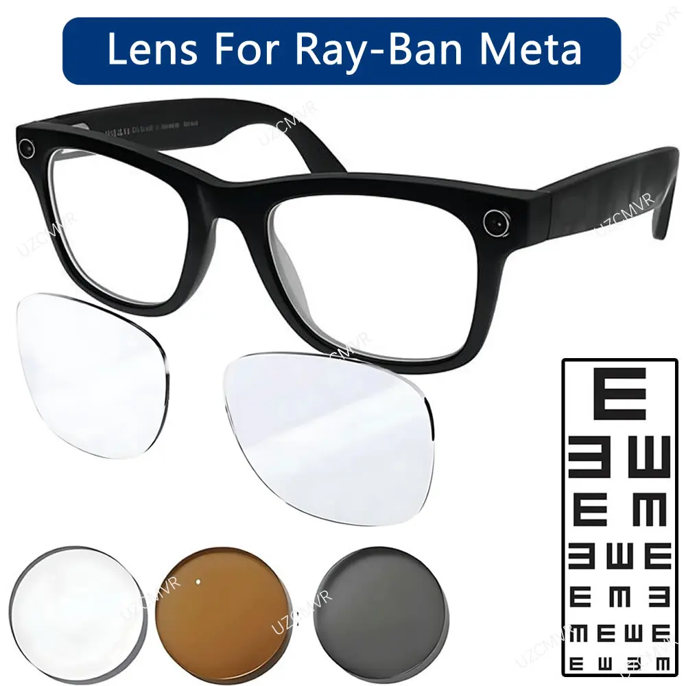 Ersatzgläser Für Ray-Ban Meta Rw4006/Rw4008 – Übergangslinsen Mit Blaulichtschutz Ray-Ban Meta Ersatzgläser