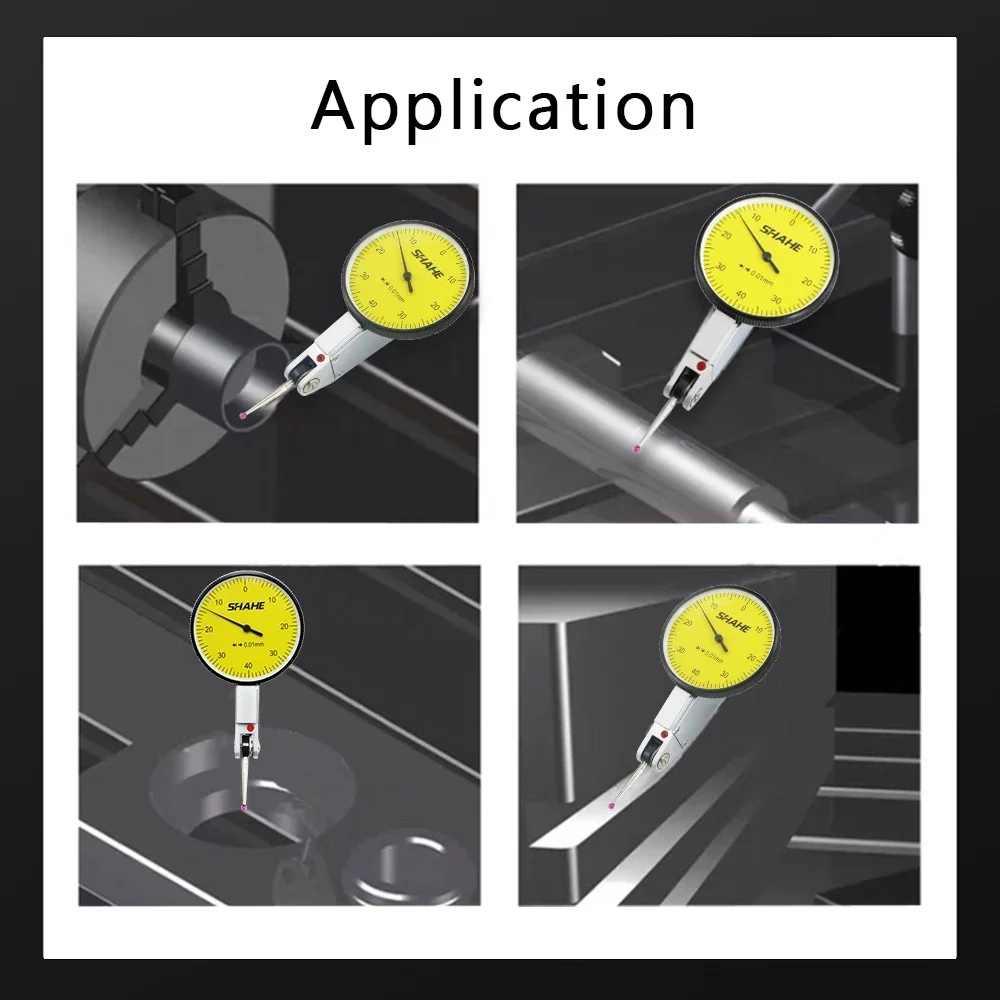 Shahe Präzisions Werkzeuge 0-0,8Mm 0,01Mm Metrische Messuhr Test Anzeige Mit Roter Juwel Metrische Messuhr Shahe Präzisions Werkzeuge 0-0,8Mm 0,01Mm Metrische Messuhr Test Anzeige Mit Roter Juwel Metrische Messuhr - Image 5