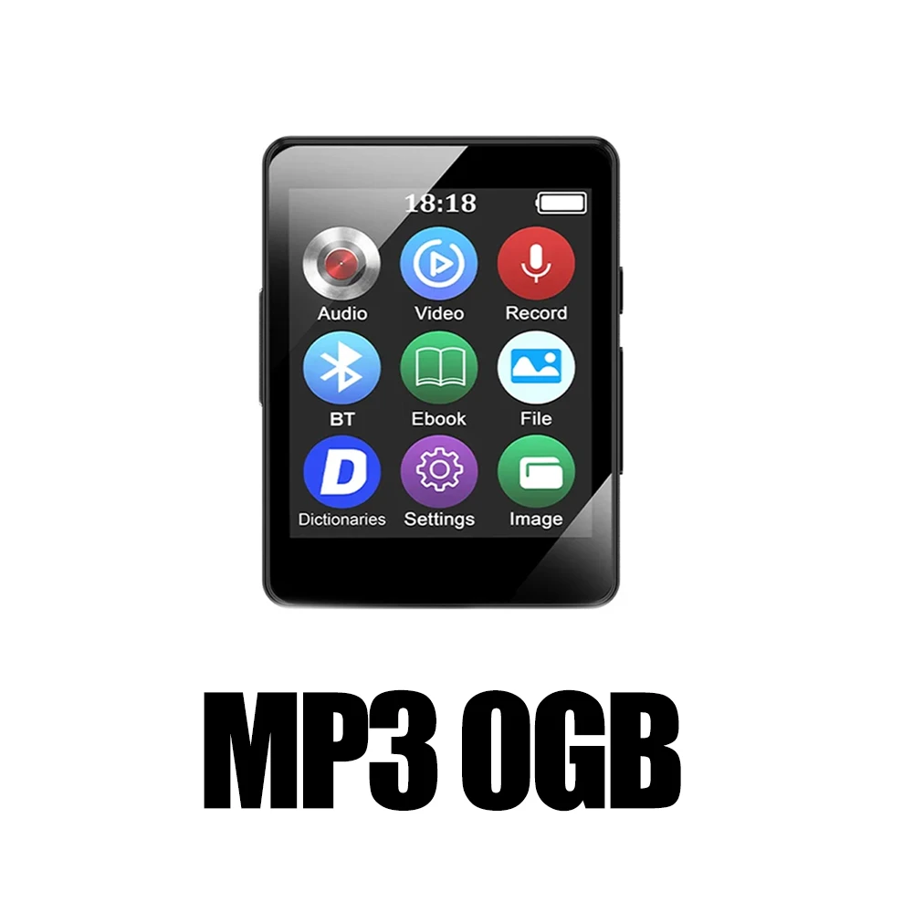 Tragbarer Mp3-Player Mit Bluetooth 5.0 – Mini-Musikplayer Mit Bildschirm, Avi-Videowiedergabe, Fm-Radio, Aufnahmefunktion Und Sport-Design Tragbarer Mp3-Player Mit Bluetooth 5.0 – Mini-Musikplayer Mit Bildschirm, Avi-Videowiedergabe, Fm-Radio, Aufnahmefunktion Und Sport-Design - Image 7