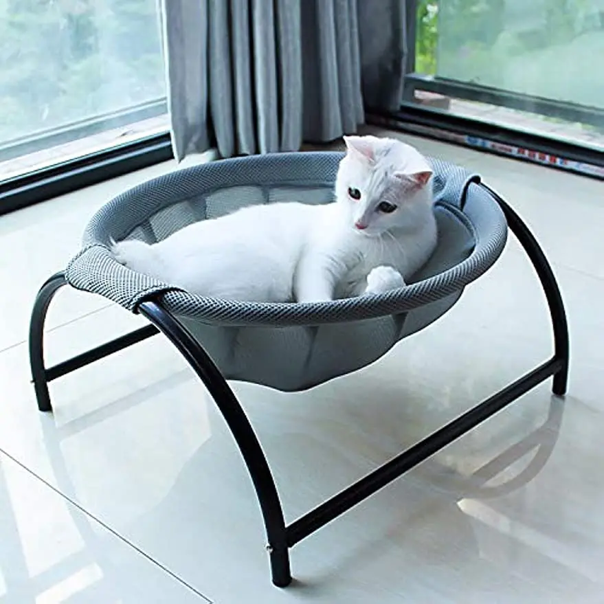 Katzen- Und Hundebett, Hängematte Für Haustiere, Freistehendes Katzenschlafbett, Haustierzubehör, Vollständig Waschbar, Abnehmbar, Einfache Montage, Für Innen Und Außen Katzen- Und Hundebett, Hängematte Für Haustiere, Freistehendes Katzenschlafbett, Haustierzubehör, Vollständig Waschbar, Abnehmbar, Einfache Montage, Für Innen Und Außen