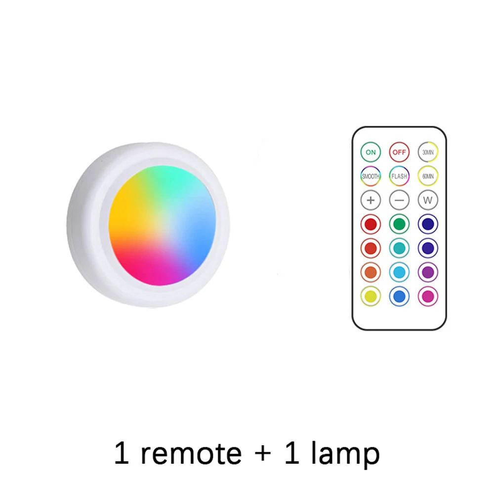 Rgb Led Unterschrankleuchten Mit Fernbedienung – Kabellose, Dimmbare Batterieleuchten Für Küche Und Zuhause Rgb Led Unterschrankleuchten Mit Fernbedienung – Kabellose, Dimmbare Batterieleuchten Für Küche Und Zuhause - Image 11