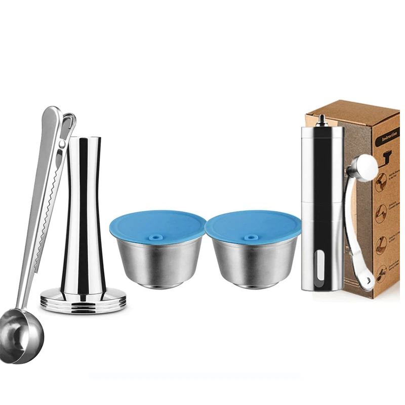 Nachfüllbar Für Dolce Gusto Kapsel Silikonhülle Edelstahl Metall Dolci Gusto Kaffeemaschine Kaffeeschaufel Tamper I Cafilas Nachfüllbar Für Dolce Gusto Kapsel Silikonhülle Edelstahl Metall Dolci Gusto Kaffeemaschine Kaffeeschaufel Tamper I Cafilas - Image 4