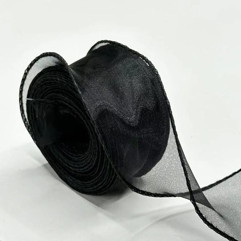 40Mm 10 Yards Fischschwanz-Organzaband, Reflektierendes, Irisierendes Band Mit Gewelltem Rand Für Geschenkverpackungen, Diy-Schleifen, Blumensträuße, Voile-Bänder 40Mm 10 Yards Fischschwanz-Organzaband, Reflektierendes, Irisierendes Band Mit Gewelltem Rand Für Geschenkverpackungen, Diy-Schleifen, Blumensträuße, Voile-Bänder - Image 11