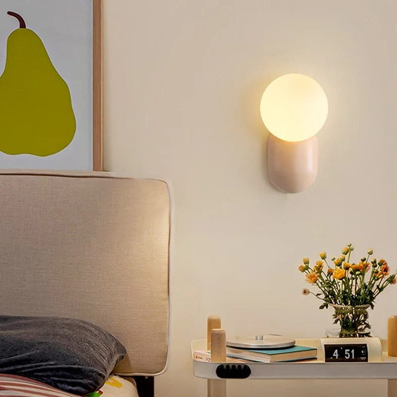 Macaron Led Wandleuchte Schlafzimmer Wohnzimmer Kinderzimmer Badezimmer Nachttisch Spiegel Dekoration Leuchten Wandleuchte Lichter Macaron Led Wandleuchte Schlafzimmer Wohnzimmer Kinderzimmer Badezimmer Nachttisch Spiegel Dekoration Leuchten Wandleuchte Lichter - Image 5