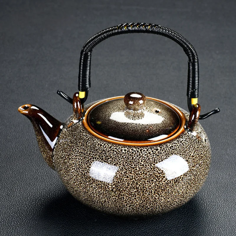 700 Ml Keramik Teekanne Mit Sternenglasur – Große Teekanne Für Pu-Erh-Tee, Teezeremonie Und Stilvollen Teegenuss 700 Ml Keramik Teekanne Mit Sternenglasur – Große Teekanne Für Pu-Erh-Tee, Teezeremonie Und Stilvollen Teegenuss - Image 2