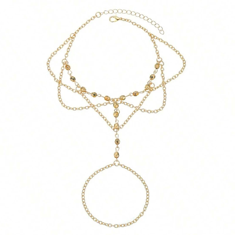 Neues Design Sommer Strand Fußschmuck Mode Einfache Perlenkette Quasten Fußkettchen Für Frauen Urlaubs-Fußdekoration Neues Design Sommer Strand Fußschmuck Mode Einfache Perlenkette Quasten Fußkettchen Für Frauen Urlaubs-Fußdekoration - Image 6
