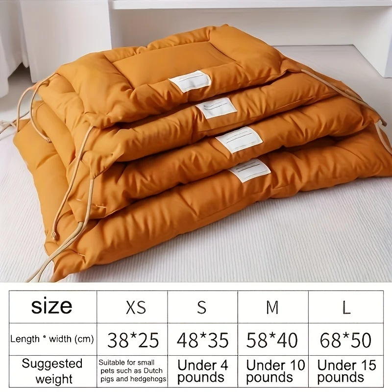 Cozy &Amp; Durable Pet Bed For Small To Medium Dogs And Cats Soft Durable Polyester Easy To Clean Store Four Corners For Easy Tying Cozy &Amp; Durable Pet Bed For Small To Medium Dogs And Cats Soft Durable Polyester Easy To Clean Store Four Corners For Easy Tying - Image 7