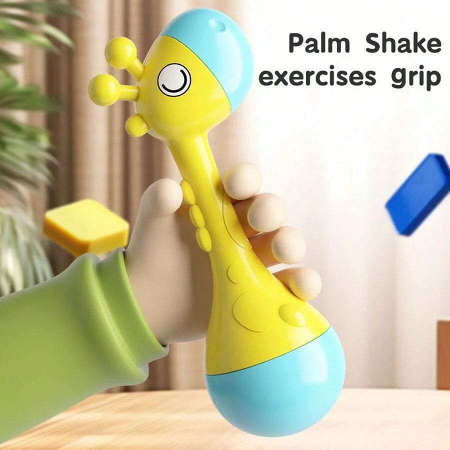 Baby'S First Hand Rattle , Baby Educational Toys, Gift For Baby Hand Rattle Plastic, Early Childhood Toys, Soft Sound Baby'S First Hand Rattle , Baby Educational Toys, Gift For Baby Hand Rattle Plastic, Early Childhood Toys, Soft Sound - Image 2