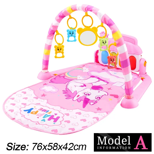 Baby Fitness Stand Music Play Gym Activity Toys Newborn Piano Crawling Blanket Pedal Game Pad Early Education 0-36 Months Gifts Baby Fitness Stand Music Play Gym Activity Toys Newborn Piano Crawling Blanket Pedal Game Pad Early Education 0-36 Months Gifts - Image 7
