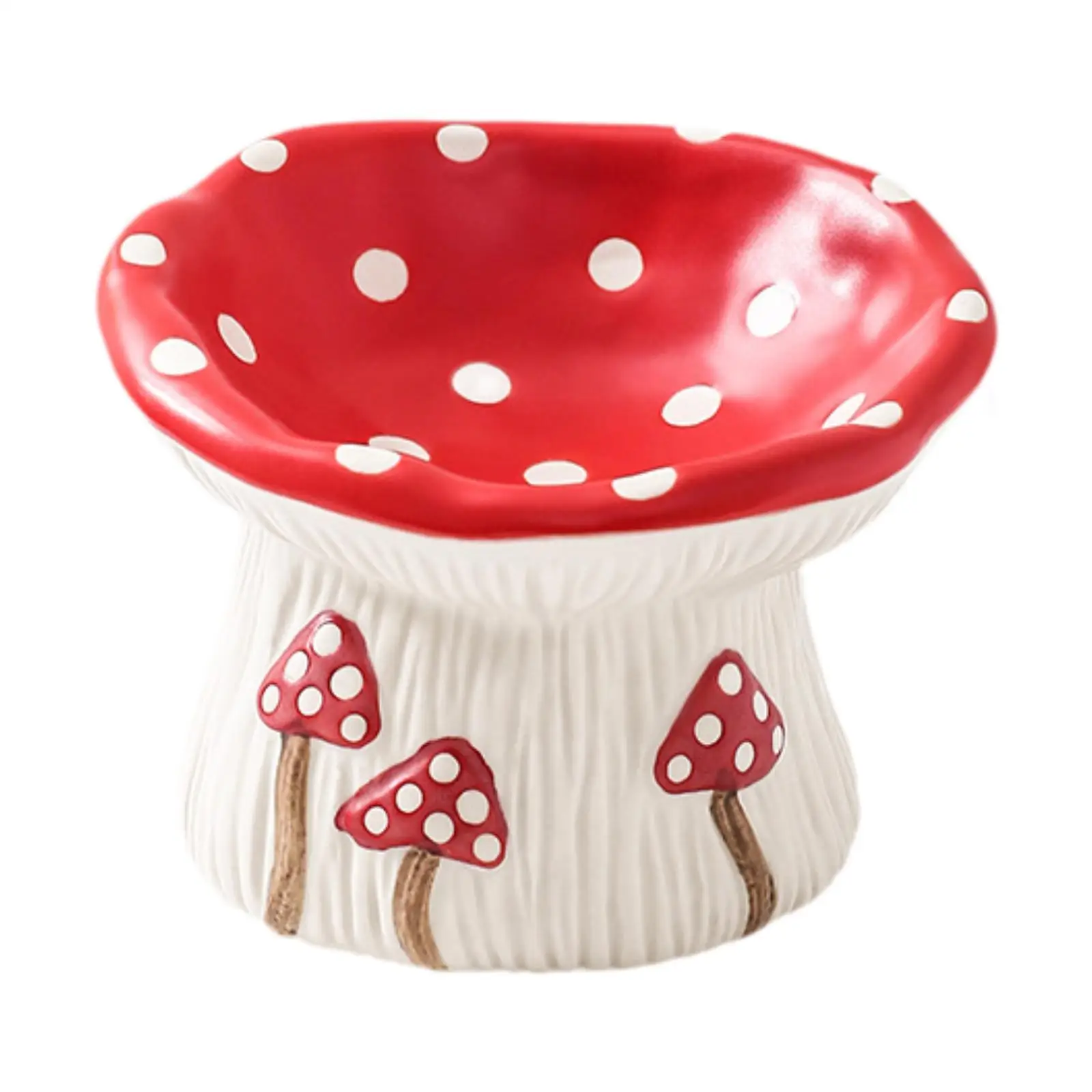 Keramik-Katzenfutternapf Mit Erhöhtem Pilz-Design &Amp; Trinkbrunnen Keramik-Katzenfutternapf Mit Erhöhtem Pilz-Design &Amp; Trinkbrunnen - Image 8