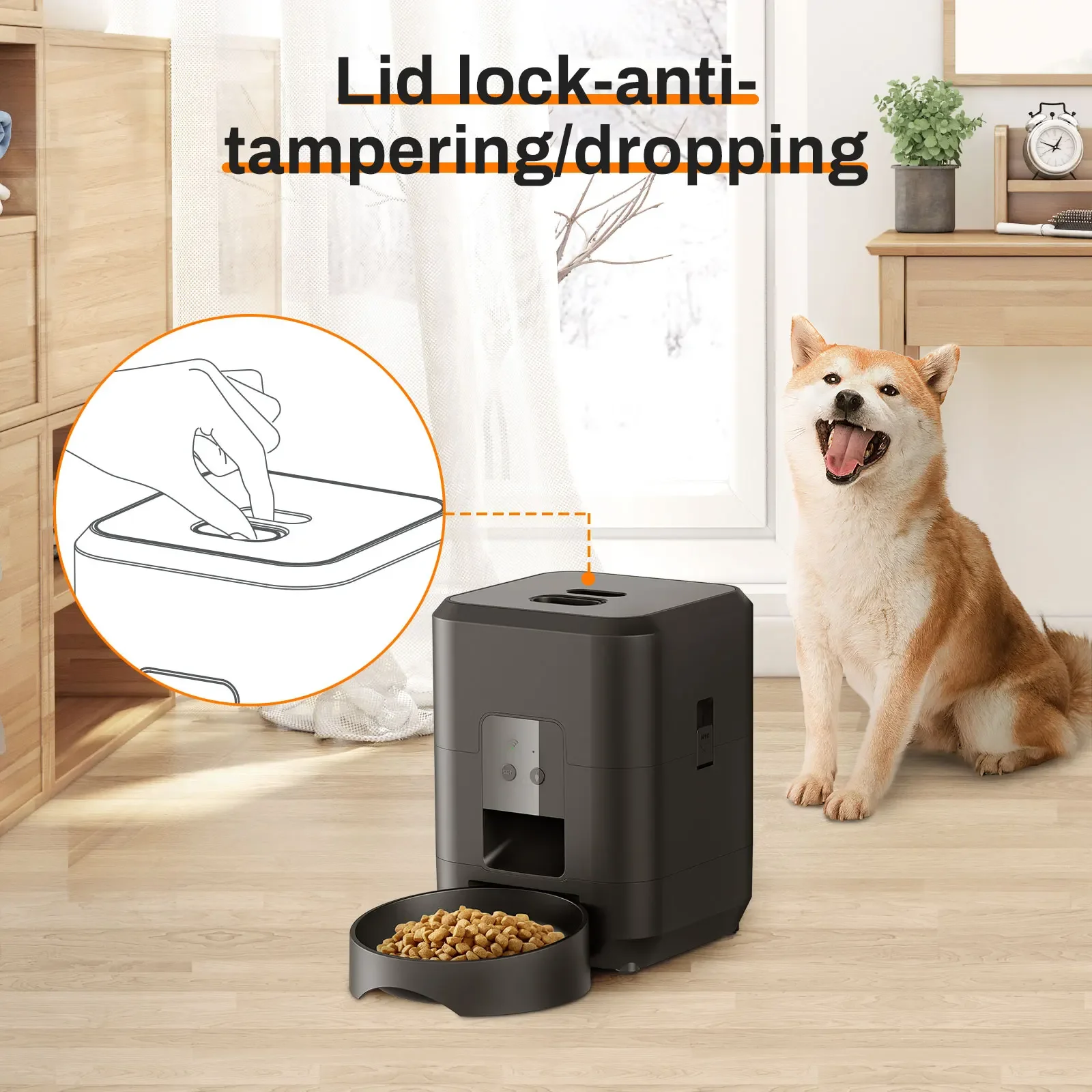 Smart Pet Feeder Automatic Cat Feeder Dog Slow Food Machine With Timed Quantitative Automatic Cat Food Dispenser Cat Dog Bowl Smart Pet Feeder Automatic Cat Feeder Dog Slow Food Machine With Timed Quantitative Automatic Cat Food Dispenser Cat Dog Bowl - Image 19