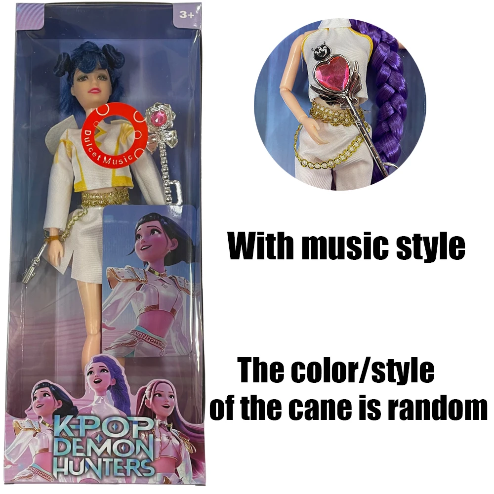 Heisser Verkauf 11-Teiliges Bewegliches Puppen-Set Diy Actionfiguren-Set Rumi Mira Zoey Anime-Film-Charaktere Sammlerstücke Geschenke Für Fans Heisser Verkauf 11-Teiliges Bewegliches Puppen-Set Diy Actionfiguren-Set Rumi Mira Zoey Anime-Film-Charaktere Sammlerstücke Geschenke Für Fans - Image 19