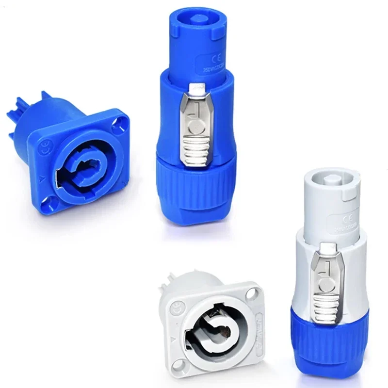 10-Teiliges 3-Poliges Powercon Stecker Set – Verriegelbare Ac-Kabelstecker Mit Chassis-Buchsen Für Led-Bildschirme Und Bühnenlicht 10-Teiliges 3-Poliges Powercon Stecker Set – Verriegelbare Ac-Kabelstecker Mit Chassis-Buchsen Für Led-Bildschirme Und Bühnenlicht - Image 6