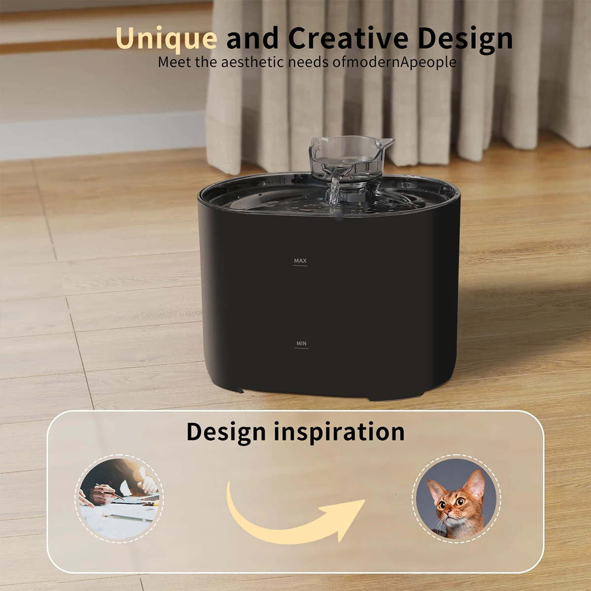 Katze Wasser Brunnen Auto Umlauf Filtring Katzen Hund Wasser Dispenser Usb Elektrische Stumm Pumpe Katze Ohr Haustier Katzen Trinkbrunnen Katze Wasser Brunnen Auto Umlauf Filtring Katzen Hund Wasser Dispenser Usb Elektrische Stumm Pumpe Katze Ohr Haustier Katzen Trinkbrunnen - Image 13