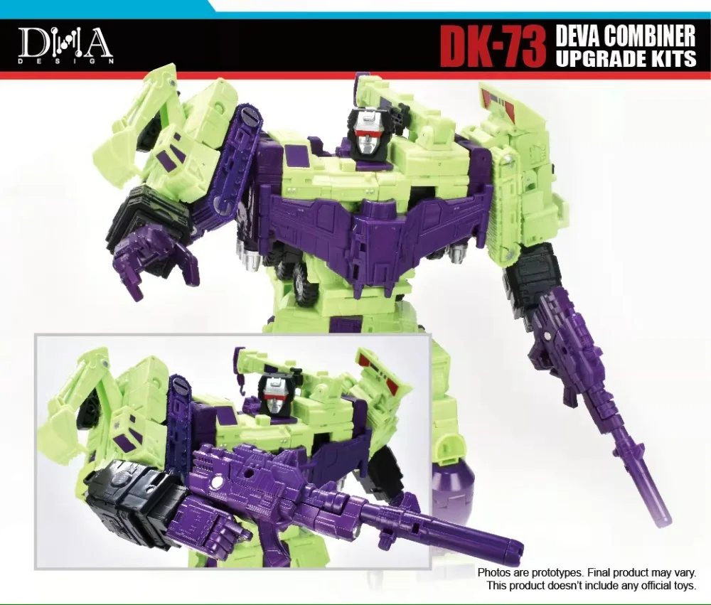 With Bonus! Dna Dk-73 Deva Combiner Upgrade Kits For Studio Series Ss86 Devastator Abs Model Injection Molded Accessories With Bonus! Dna Dk-73 Deva Combiner Upgrade Kits For Studio Series Ss86 Devastator Abs Model Injection Molded Accessories - Image 4