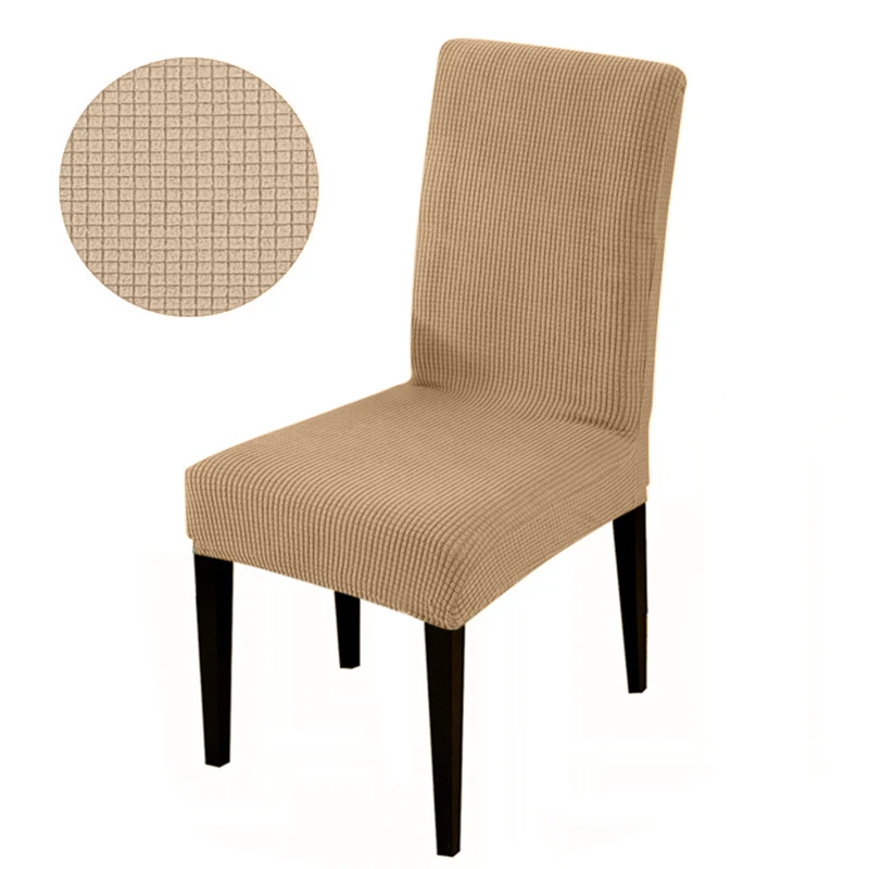 Durable Elastic Fabric Cover For Dining Chairs,Jacquard Chair Cover,Chairs Covers Stretch For Kitchens Home Living Room Decor Durable Elastic Fabric Cover For Dining Chairs,Jacquard Chair Cover,Chairs Covers Stretch For Kitchens Home Living Room Decor - Image 7