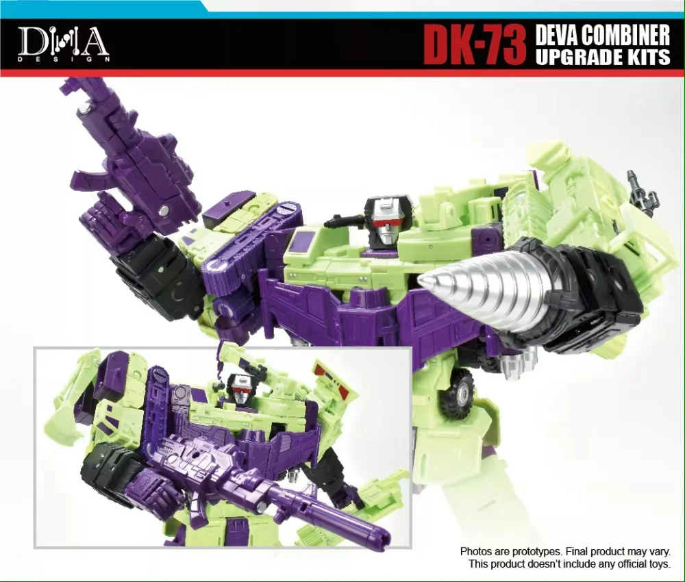 With Bonus! Dna Dk-73 Deva Combiner Upgrade Kits For Studio Series Ss86 Devastator Abs Model Injection Molded Accessories With Bonus! Dna Dk-73 Deva Combiner Upgrade Kits For Studio Series Ss86 Devastator Abs Model Injection Molded Accessories - Image 6