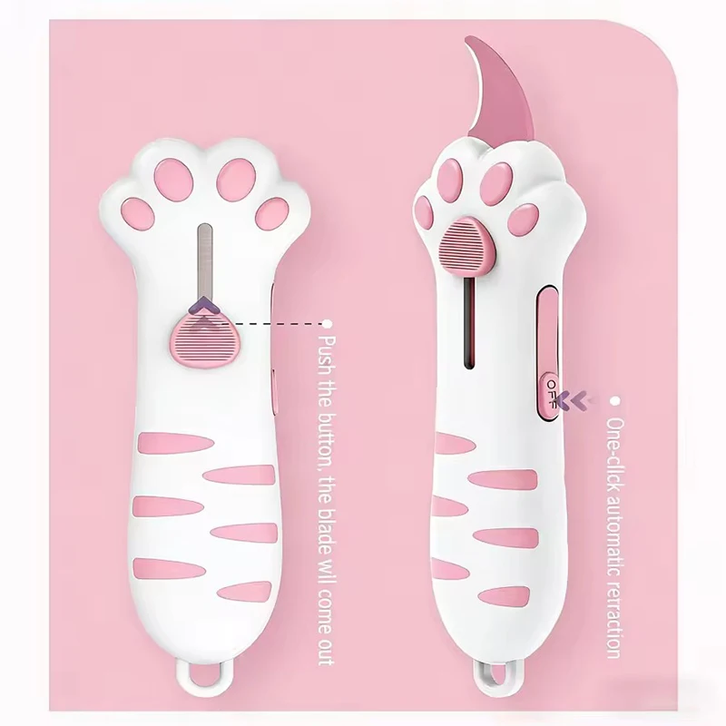 Einziehbares Katzenpfoten-Multifunktionsmesser – Tragbares Auspackwerkzeug Einziehbares Katzenpfoten-Multifunktionsmesser – Tragbares Auspackwerkzeug - Image 3