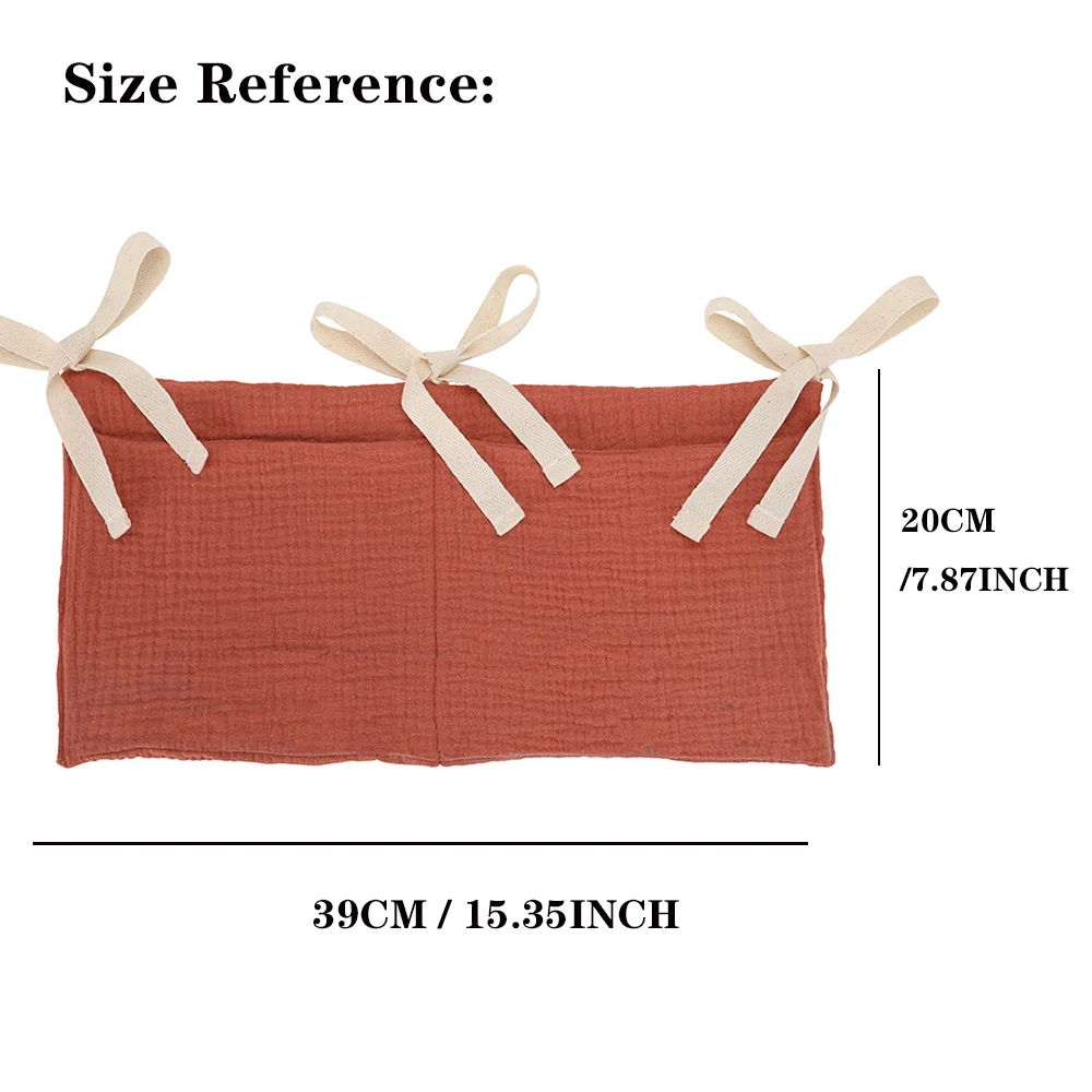 Babybett-Organizer, Kinderbett, Caddy, Bett, Aufbewahrungstasche, 2 Taschen, Nachttisch, Hängende Windel, Kinderzimmer, Spielzeug, Tasche, Windeln, Kinderwagen, Organisieren Babybett-Organizer, Kinderbett, Caddy, Bett, Aufbewahrungstasche, 2 Taschen, Nachttisch, Hängende Windel, Kinderzimmer, Spielzeug, Tasche, Windeln, Kinderwagen, Organisieren - Image 6