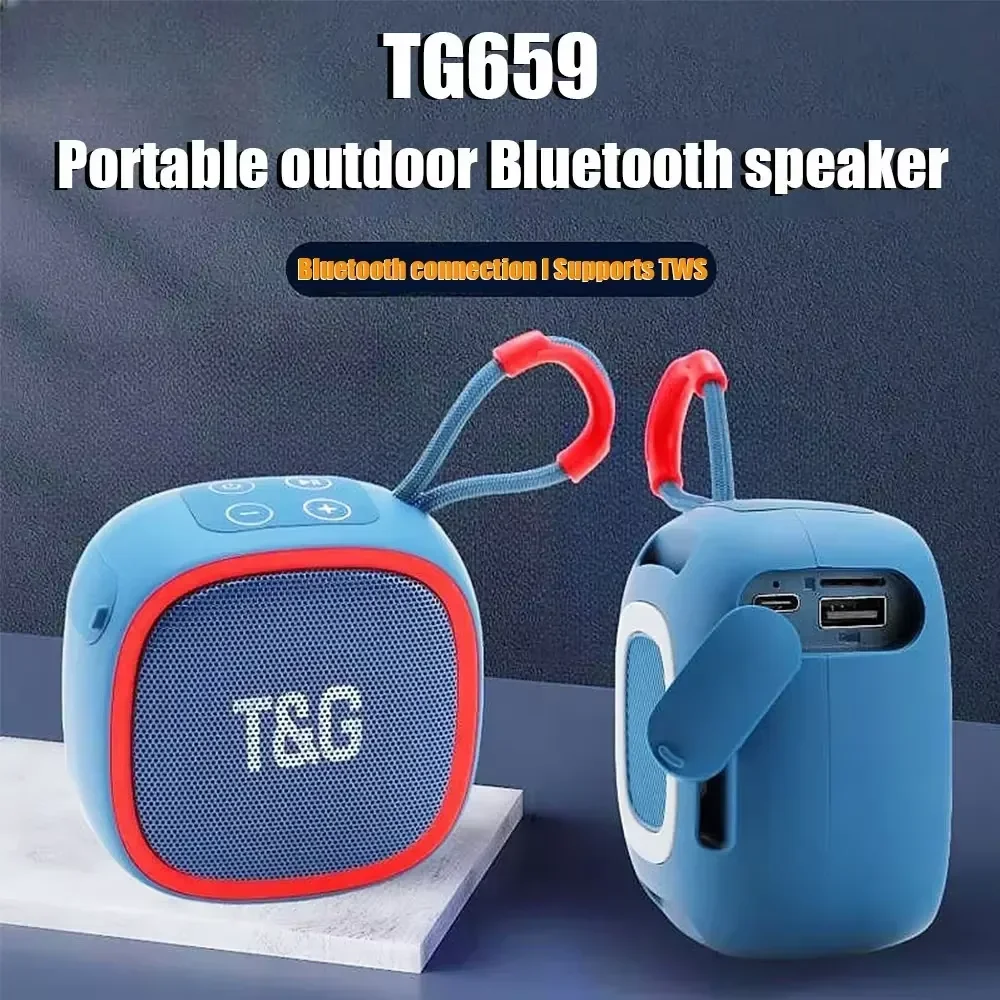 Mini Bluetooth Lautsprecher Ipx4 – Tragbarer, Wasserdichter Wireless Speaker Mit Tf-Karte, Fm-Radio, Tws Und Hifi-Stereo-Sound Mini Bluetooth Lautsprecher Ipx4 – Tragbarer, Wasserdichter Wireless Speaker Mit Tf-Karte, Fm-Radio, Tws Und Hifi-Stereo-Sound - Image 5