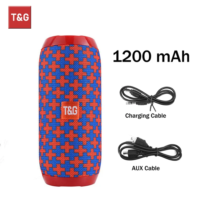 T&Amp;G Tg117 Bluetooth-Lautsprecher – Tragbare Tws-Soundbox Mit Wasserdichtem Stereo-Surround-Sound, Tf-Karte &Amp; Fm-Radio Für Outdoor T&Amp;G Tg117 Bluetooth-Lautsprecher – Tragbare Tws-Soundbox Mit Wasserdichtem Stereo-Surround-Sound, Tf-Karte &Amp; Fm-Radio Für Outdoor - Image 11