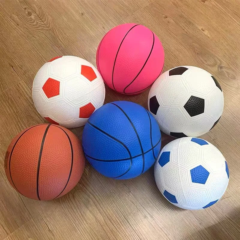 Kleine Gummibälle Für Kinder 6 Zoll Fußball Basketball Fußball Indoor Outdoor Spaß Kinder Sport Spielzeug Spielzeug Kinder Kleine Gummibälle Für Kinder 6 Zoll Fußball Basketball Fußball Indoor Outdoor Spaß Kinder Sport Spielzeug Spielzeug Kinder - Image 3